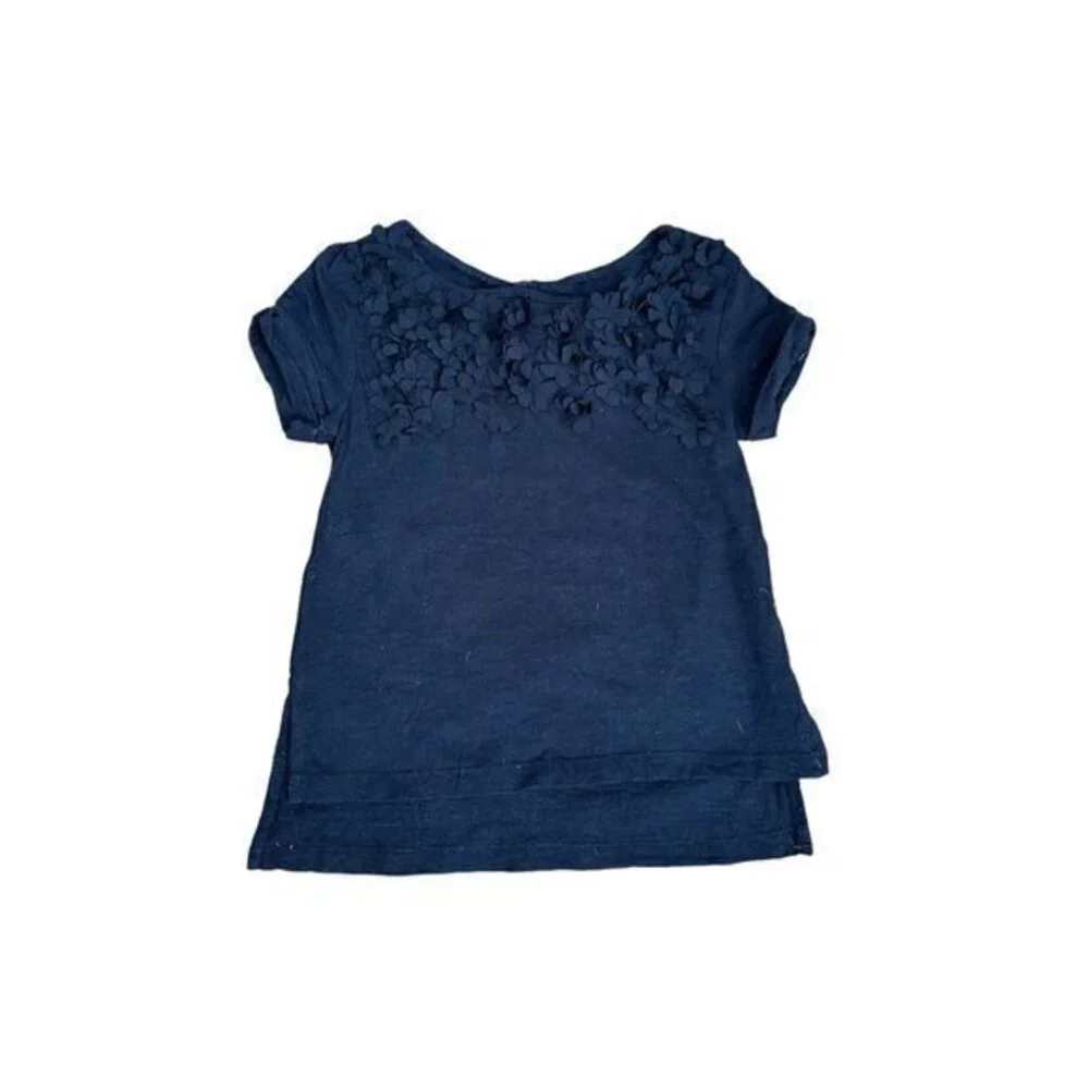 Gap Navy Floral Shirt